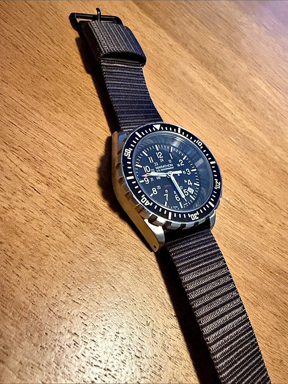 Marathon TSAR 41mm Diver’s Quartz Watch — US Government Dial WW194007